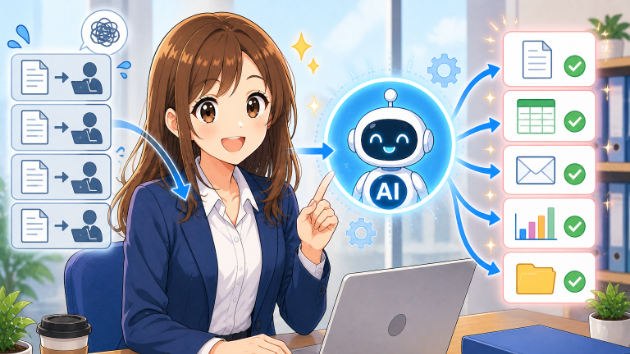 AI効率化の実践：⑦ AIで繰り返し作業を減らす