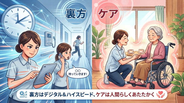 【介護士の独り言】「仕事が早い＝良い介護士」という大いなる勘違い