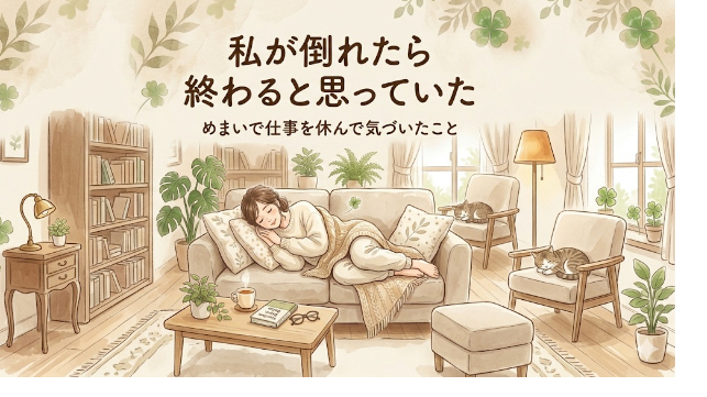 私が倒れたら終わると思っていた｜めまいで仕事を休んで気づいたこと