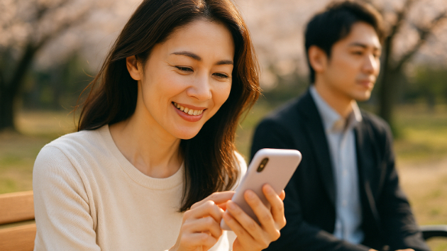 何気ない春のLINEが、彼の気持ちを動かす理由