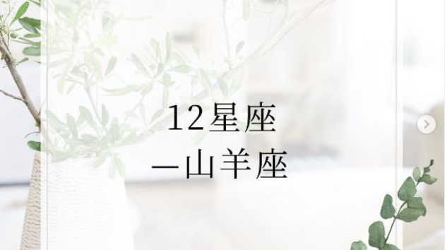 12星座―山羊座