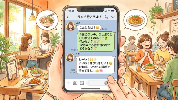 「ちょっと話さない？」の一言が、こんなに嬉しいなんて。