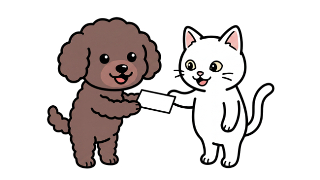 名刺の小さい文字、読めますか？