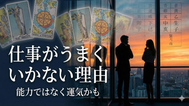 「仕事がうまくいかないのは能力のせい？」