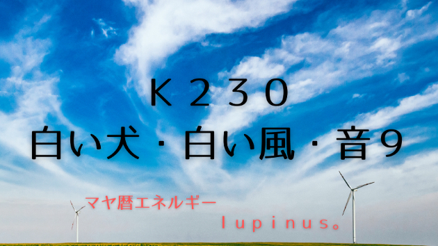 Ｋ２３０　マヤ暦エネルギー