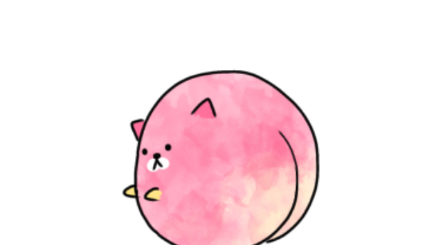 桃にゃんこ