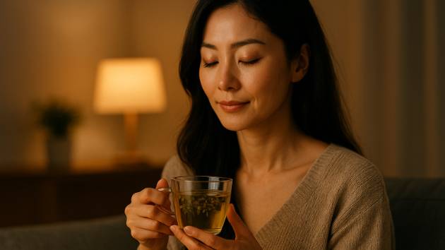 春の夜に飲みたくなるハーブティーが恋を癒す理由