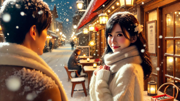 雪景色が運ぶ「ロマンティックな出会い」