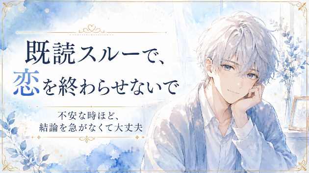 既読スルーで、恋を終わらせないで