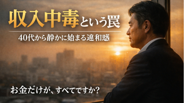 収入中毒という罠——40代から静かに始まる違和感