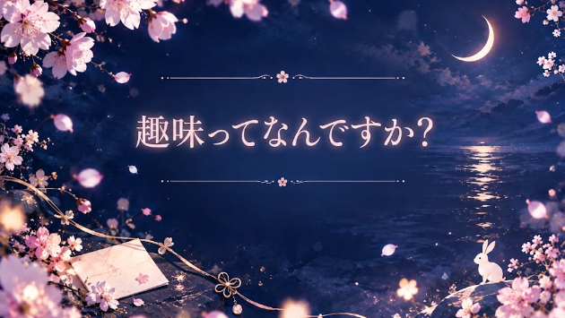 『趣味ってなんですか？』