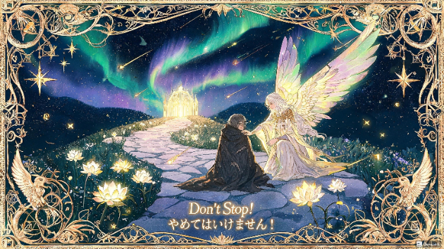 Don’t Stop!　やめてはいけません！🔮「私」をあきらめない生き方
