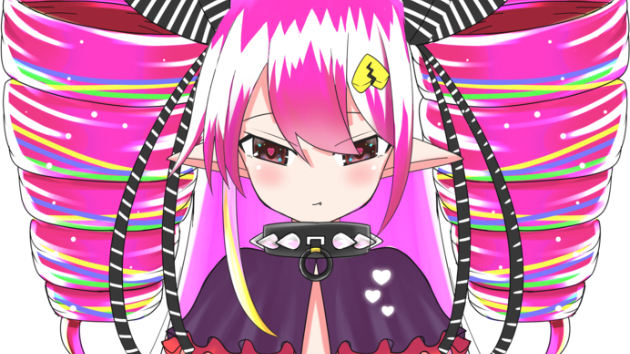 Vtuberデザインパーツ分けまでのお仕事始めました