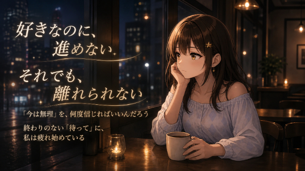 『好きだけど付き合えない』その言葉、いつまで待てばいいですか？