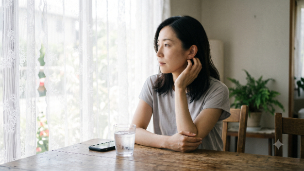 蚊の声が響く正午、彼の本心が知りたくて