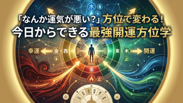 「なんか運気が悪い？」方位で変わる！今日からできる最強開運方位学