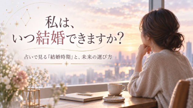 私は、いつ結婚できますか？― 占いで見る「結婚時期」と、未来の選び方