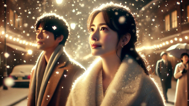 未来の彼と一緒に見る「雪の日の夢物語」