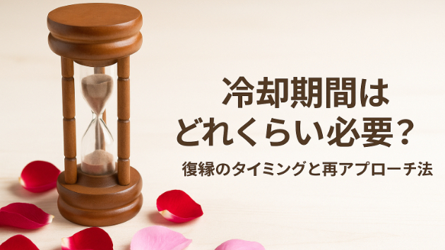 冷却期間はどれくらい必要？復縁のタイミングと再アプローチ法