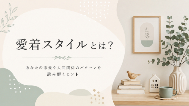 【愛着理論とは？】愛着スタイルとは性格ではない？愛着簡易診断