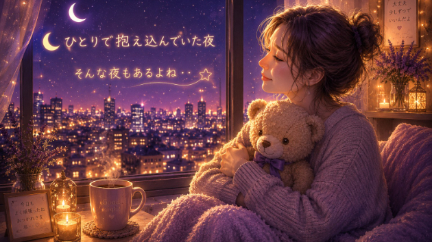 🌙ひとりで抱え込んでいた夜