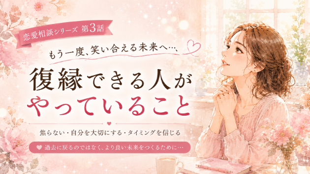 復縁出来る人がやっている事