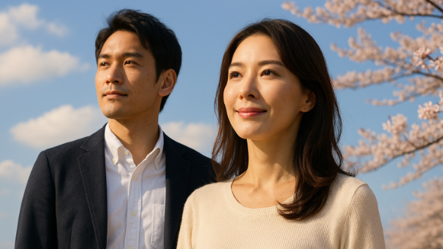 春の空に描く「あなたと彼の未来のビジョン」