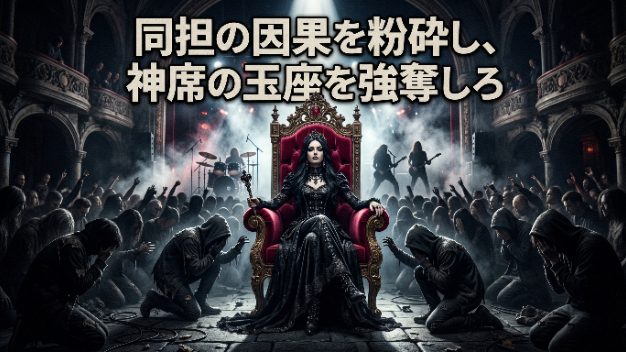 同担と仲良くする偽善を捨てろ！「殺意にも似た嫉妬」で神席を強奪せよ