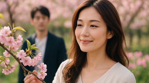 春の花々が伝える、恋のメッセージを受け取る