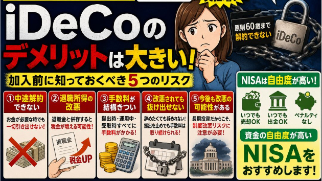 iDeCo　またまた改悪