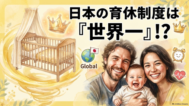 日本の育休制度、実は世界一って知ってました？