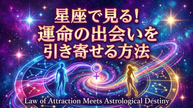 星座で見る！運命の出会いを引き寄せる方法