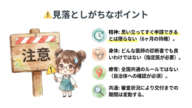 障がい者手帳が交付されるまでの実際の流れは？