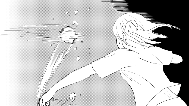 楽曲サムネをイメージして落書き