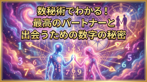 数秘術でわかる！最高のパートナーと出会うための数字の秘密