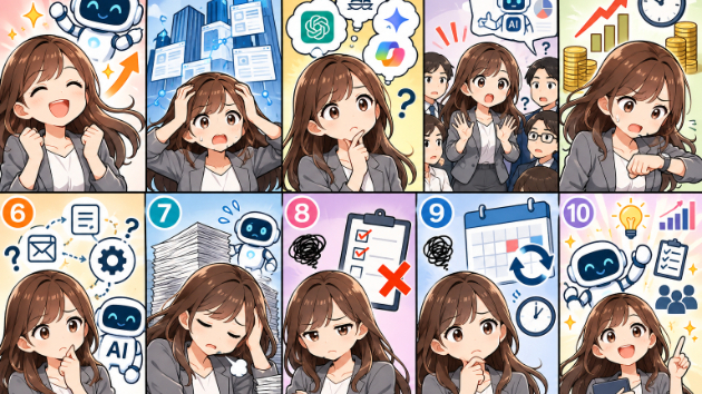 AI導入あるある：③ ツール選びだけで止まってしまう