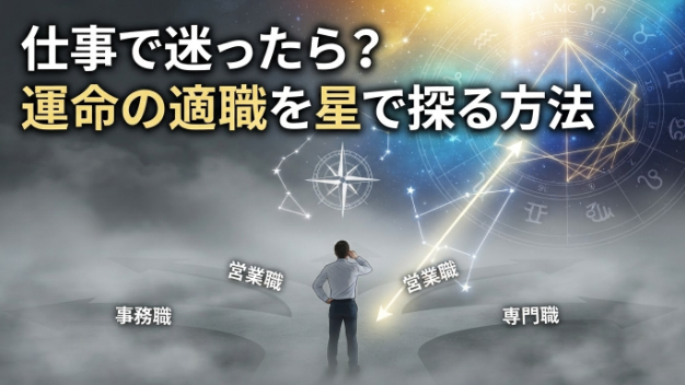 仕事で迷ったら？運命の適職を星で探る方法