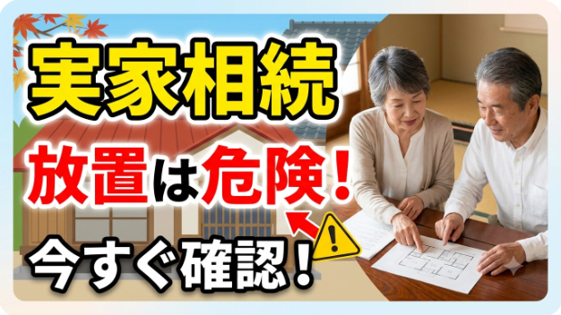 実家を相続したらどうなる？手遅れになる前に知っておきたい5つの現実