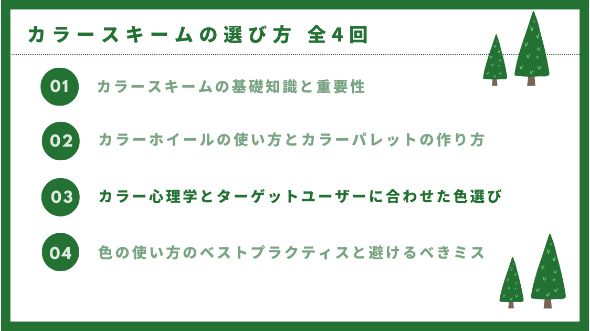 第3回: カラー心理学とターゲットユーザーに合わせた色選び