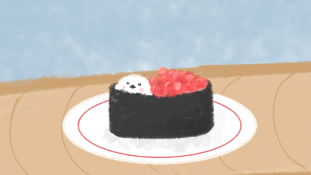 いくらのお寿司