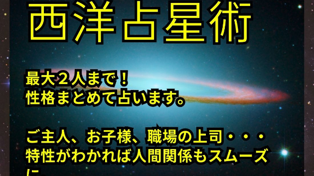 占い始めました。