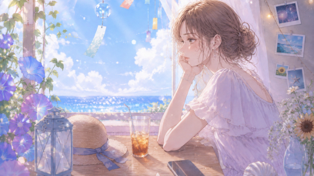 夏の予定が増えるほど、恋が寂しくなる日もある🎐💙