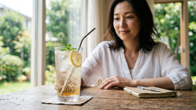 冷えた炭酸がはじける午後、彼の本音が浮かぶ
