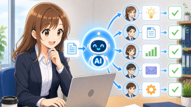 AI効率化の実践：⑧ AIで作業を分担する方法