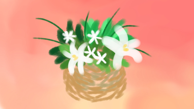 悲しいお花選び