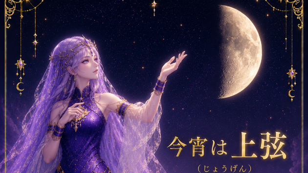 今夜は上弦の月 ── ふっと動き出したくなる、夜のお話