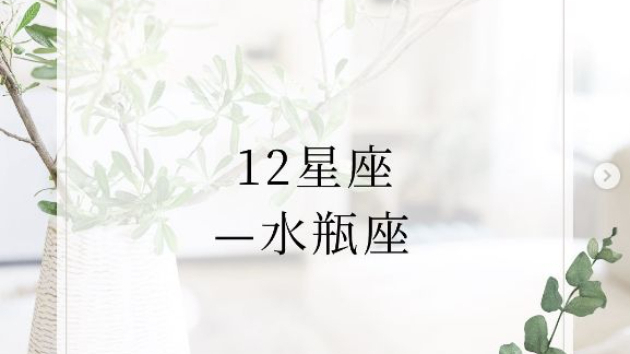 12星座―水瓶座