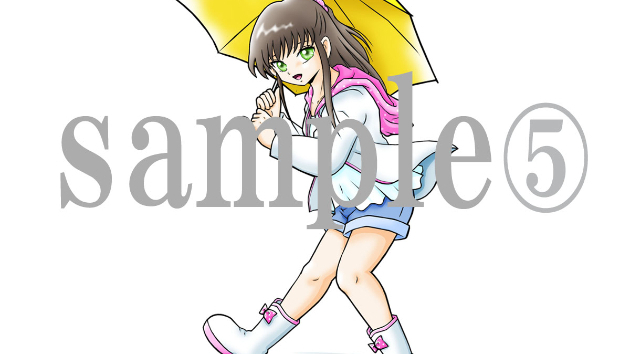 七頭身サンプル増やしました