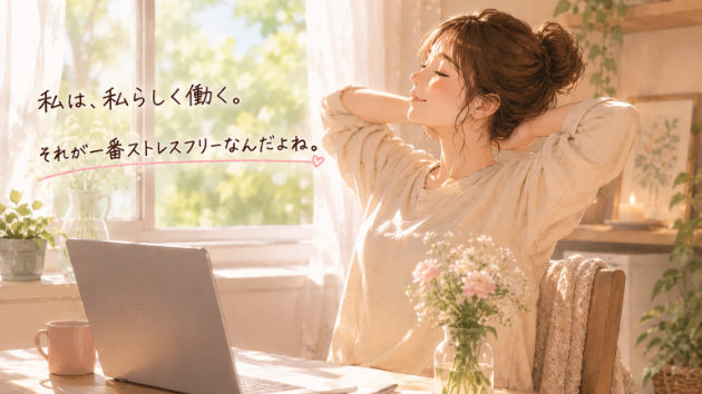 🌷私は私らしく働く。