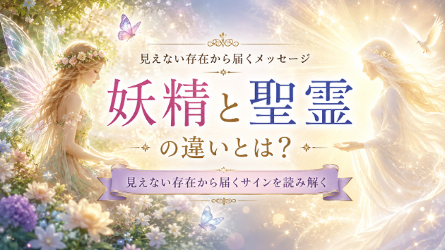 妖精と聖霊の違いとは？見えない存在から受け取るメッセージ
